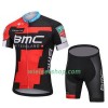 Fietskleding (Fietsshirt + Fietsbroek Kort) 2018 BMC Racing Team N001